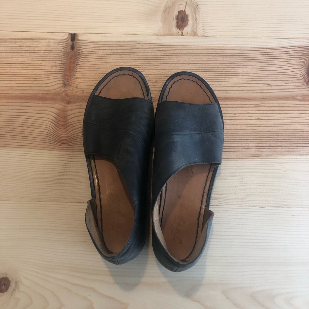 Free People Mont Blanc Sandal Black